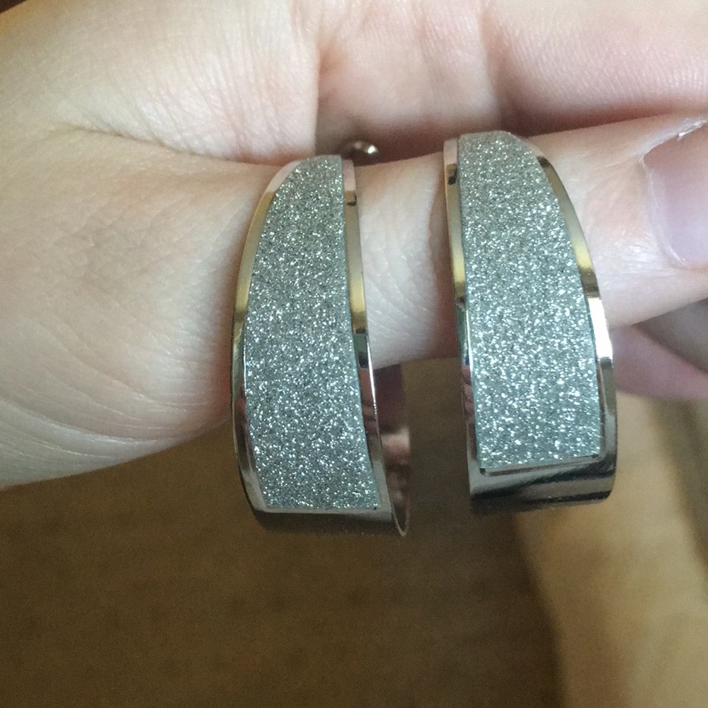 Swarovski Hoop Earrings